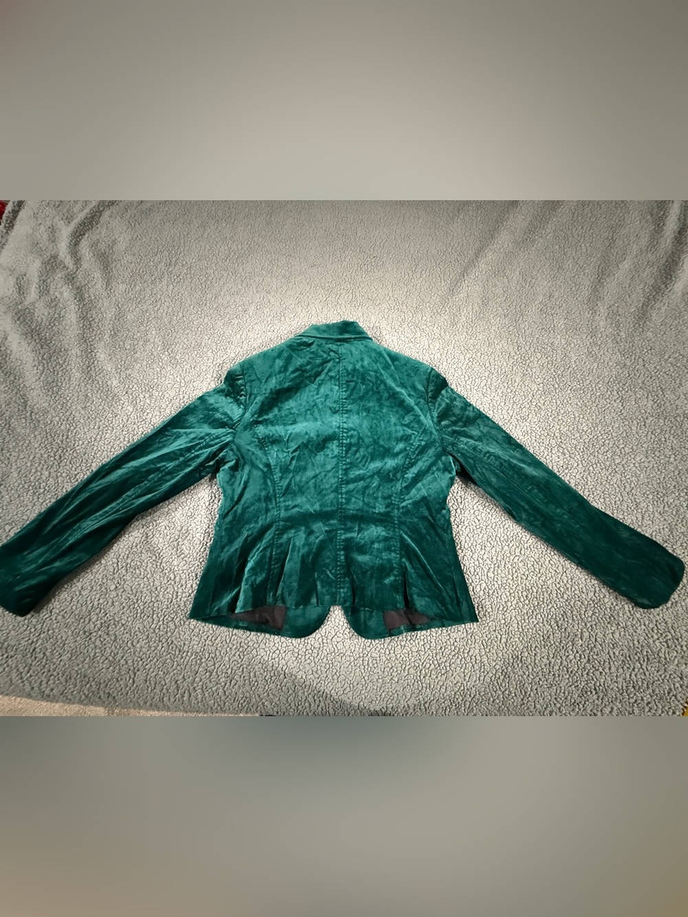 Worthington Emerald Green Velvet Blazer - Picture 5 of 5